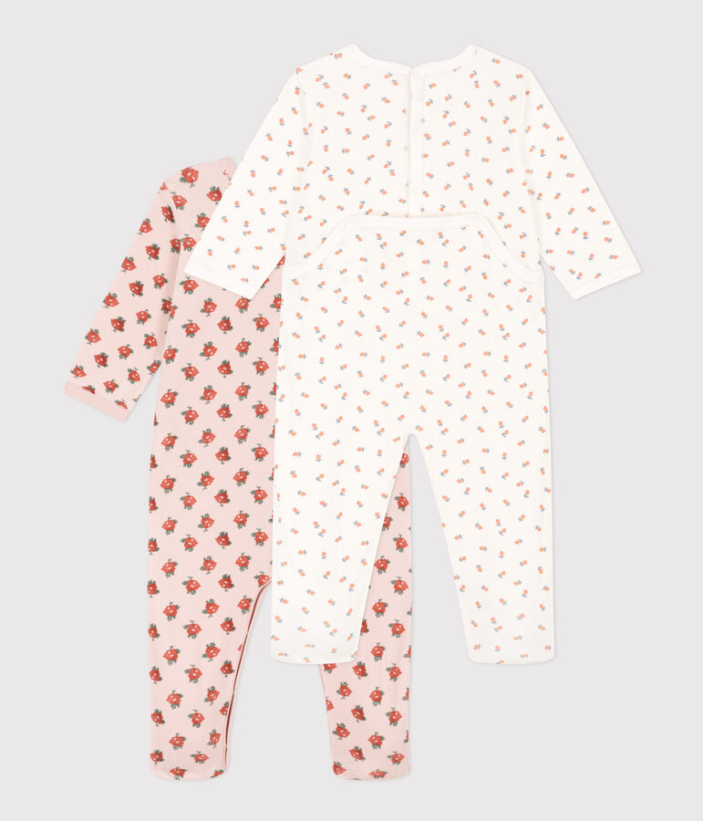 Setje met 2 babypyjama's multicouleur