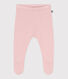 Pantalon bébé en tricot laine et coton