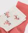 Lot de 2 paires de chaussettes enfant fille variante 1