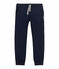 Jongensbroek in doorgestikte tubic blauw SMOKING