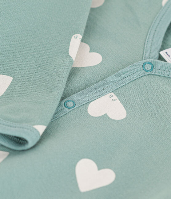 Babypyjama van molton met hartjes PAUL/ AVALANCHE