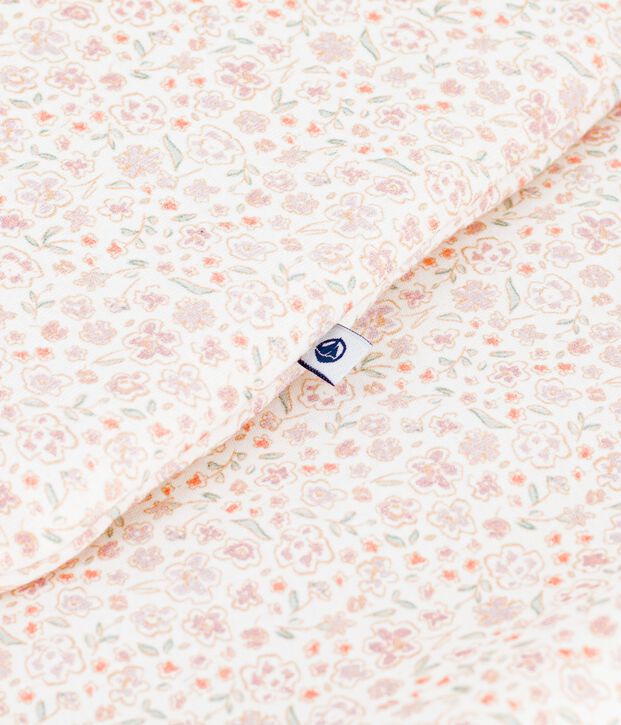 Gigoteuse b&eacute;b&eacute; en coton imprim&eacute; &agrave; fleurs TOG 1,5 blanc/multicouleur