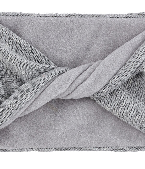 Snood enfant en laine mélangée gris SUBWAY CHINE