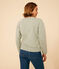 Sweatshirt van fleece voor dames groen HERBIER