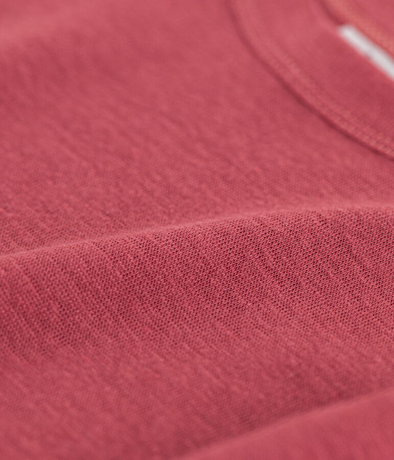 L'ICONIQUE, T-shirt voor dames in linnen roze