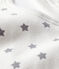 Slabbetje little star wit MARSHMALLOW/wit MULTICO