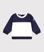 blauw/ecru
