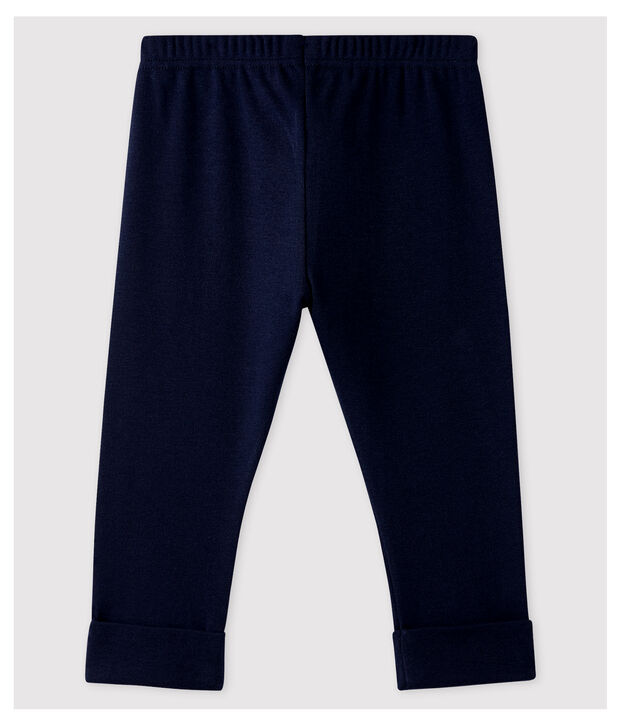 Katoenen broek voor babymeisjes / babyjongens blauw