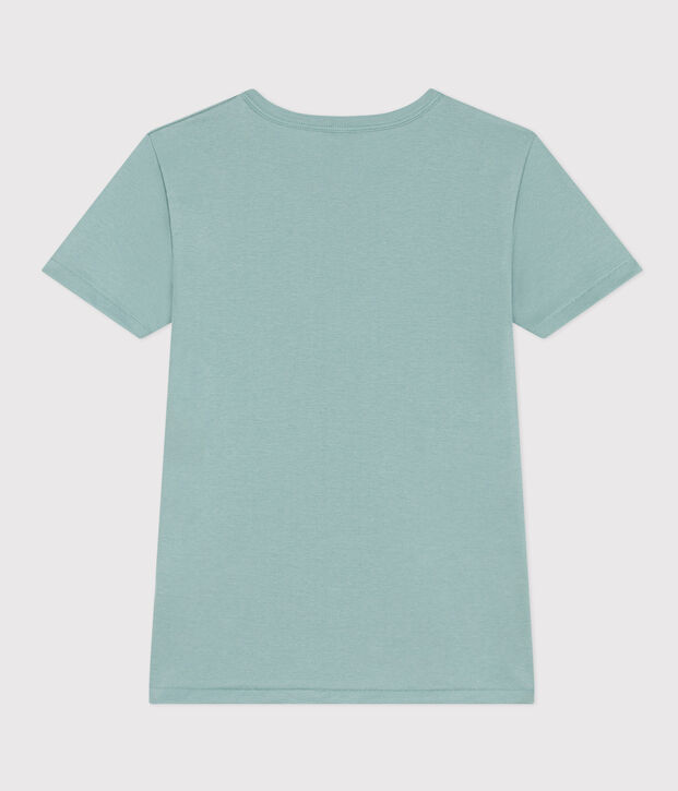Katoenen T-shirt met korte mouwen groen