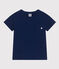 Tee-shirt en jersey flammé enfant garçon bleu MEDIEVAL