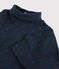Sous pull en coton bébé bleu SMOKING/ RUISSEAU