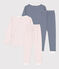 Lot de 2 pyjamas étoile petit garçon en coton variante 1