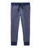 Mesh broek jongens blauw SMOKING/wit MARSHMALLOW