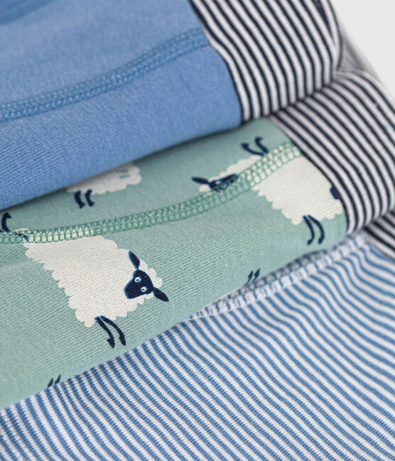 Lot de 3 boxers mouton en coton enfant variante 1