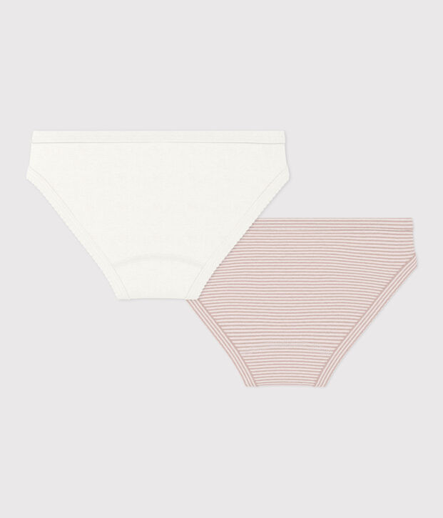 Lot de 2 culottes en coton enfant multicouleur