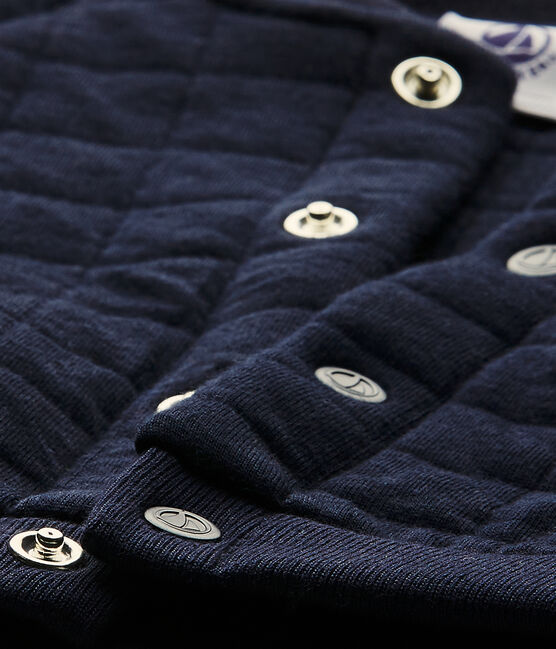 Vest voor babyjongens blauw SMOKING