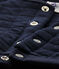Vest voor babyjongens blauw SMOKING