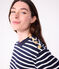 Marinetrui voor dames blauw SMOKING/wit MARSHMALLOW