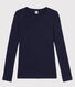 Tee-shirt L'ICONIQUE col rond en coton Femme