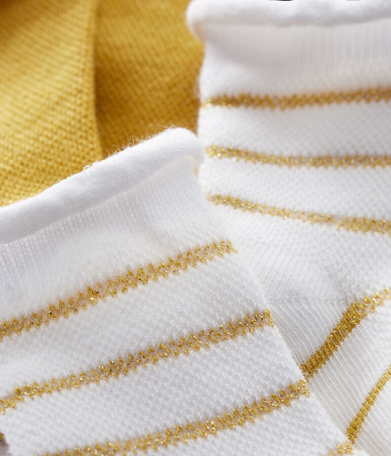 Lot de 2 paires de chaussettes l&eacute;g&egrave;res b&eacute;b&eacute; fille variante 1