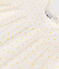 Katoenen babybloesje met korte mouwen en kleine hartprint wit MARSHMALLOW/ ORGE