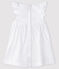 Robe de cérémonie bébé fille blanc ECUME