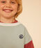 Sweatshirt colorblock en molleton enfant garçon blanc AVALANCHE/ MULTICO