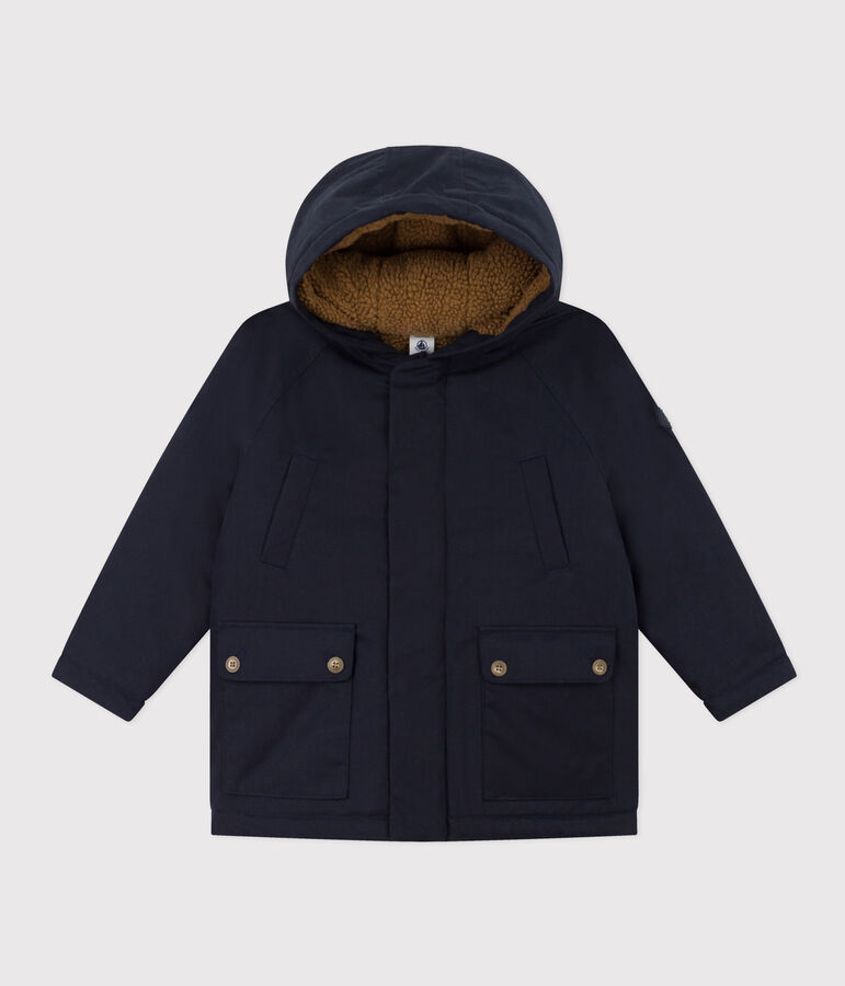 Parka voor jongens/meisjes blauw