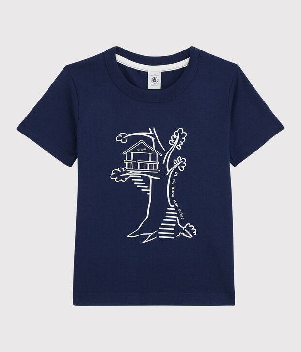T-shirt met korte mouwen in katoen voor jongens MEDIEVAL