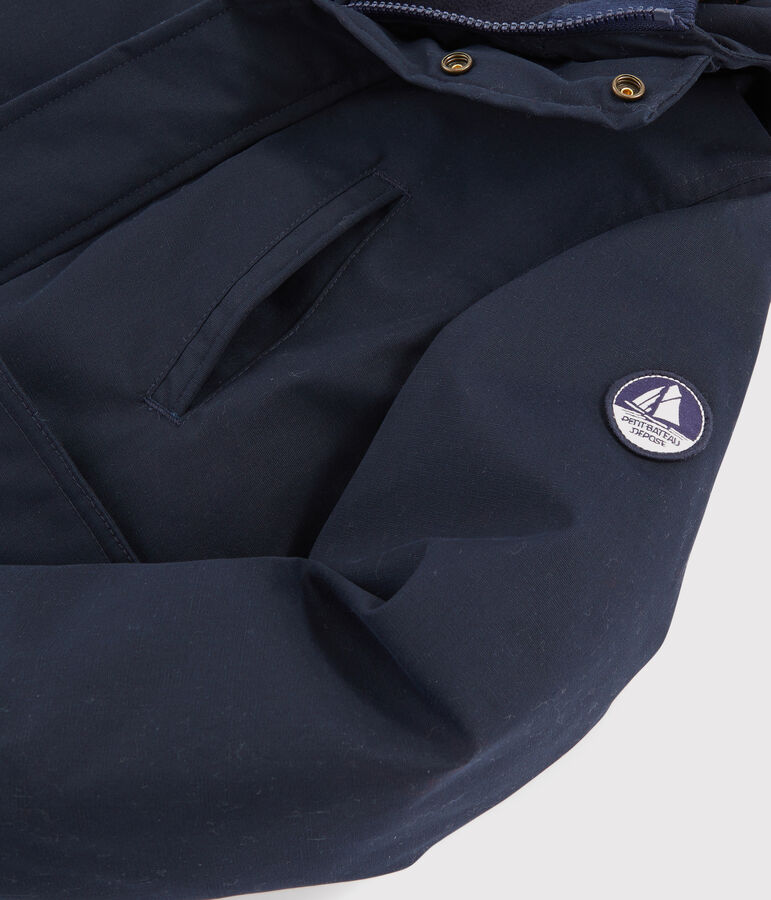 Parka voor jongens kinderen blauw