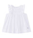 Robe bébé fille en broderie anglaise