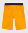 Bermuda en serge enfant garçon jaune TEHONI