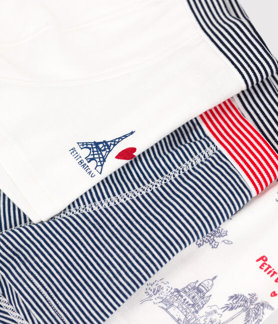 Set van 3 boxershorts voor jongens in katoen variante 1