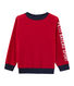 Sweatshirt van ribstof voor jongens