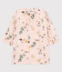 Robe manches longues en gaze de coton enfant fille