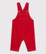 Lange tuinbroek van denim voor baby's