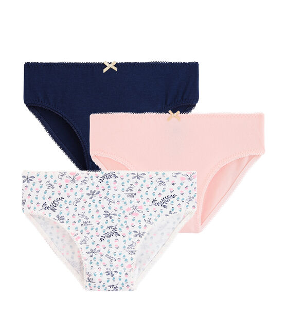 Trio de culottes petite fille variante 1