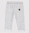 Molton broek voor baby's. grijs BELUGA CHINE