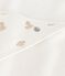 Katoenen badcape voor baby's MARSHMALLOW/ BRUN