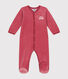 Fluwelen pyjama voor baby's