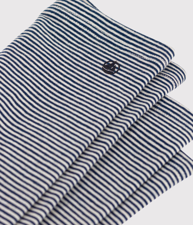 Meisjeslegging van tubic blauw/beige