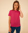 L'Iconique, T-shirt voor dames in linnen roze DELHI