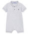 Combicourt polo bébé garçon gris POUSSIERE CHINE