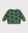 Fleece sweatshirt voor baby's PALMERAIE/ MULTICO