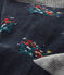 Chaussettes fille à motif fleuri bleu SMOKING/blanc MULTICO