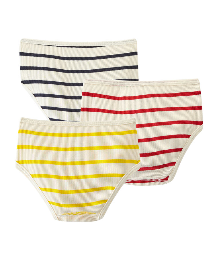 La culotte originelle fille blanc LOT