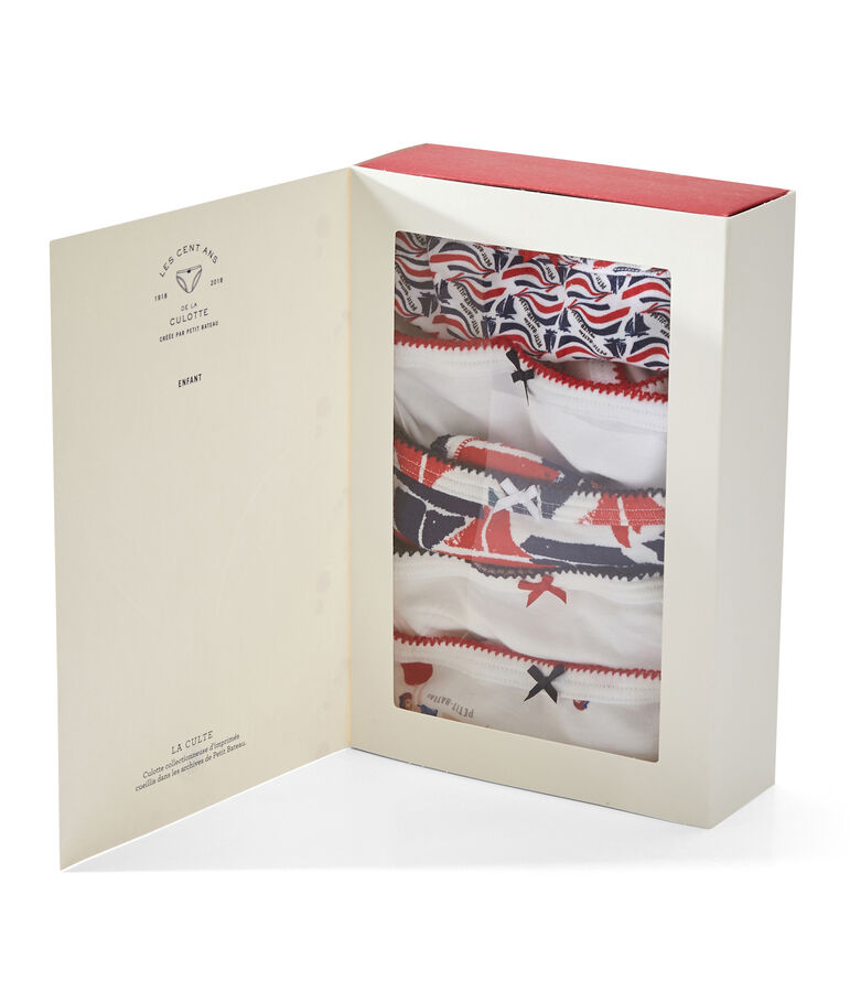 Onderbroekjes met cultstatus meisje wit