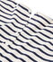Jurk met lange mouwen vrouwen blauw SMOKING/beige COQUILLE