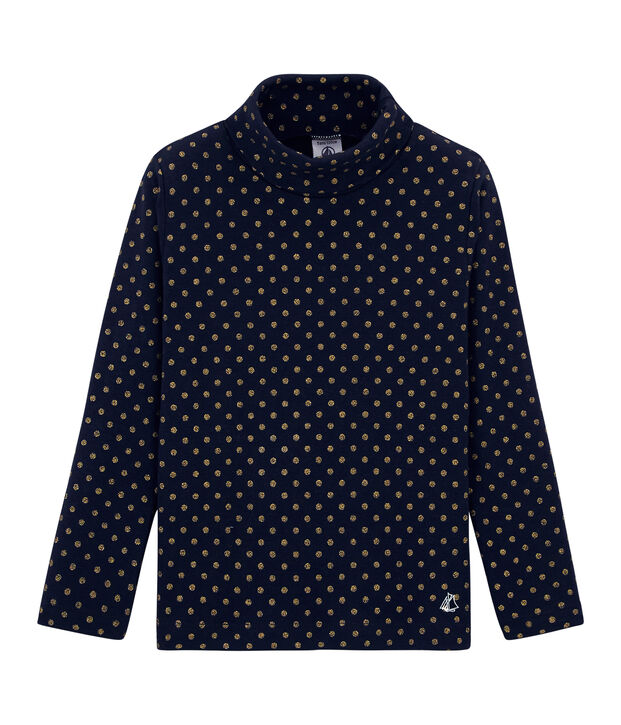 Coltrui met stippen voor meisjes blauw/geel