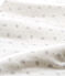 Uniseks trappelzak met print wit MARSHMALLOW/wit MULTICO